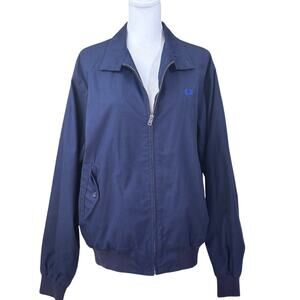 Fred Perry Harrington jacket, navy, large, timeless, British, preppy, streetwear